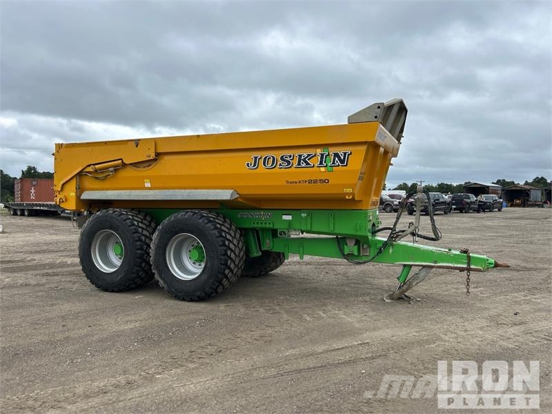 Joskin Trans-KTP 22/50 T/A Off-Road End Dump Trailer Вантажівки / спеціальні