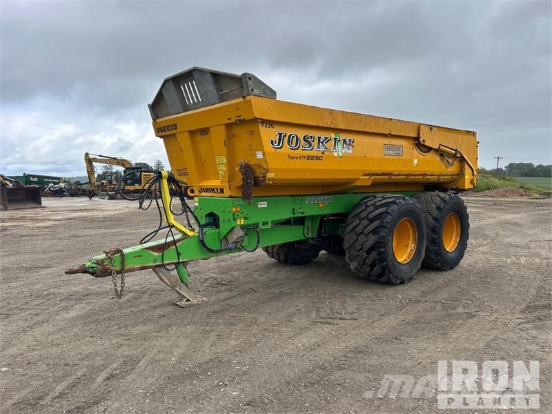 Joskin Trans-KTP 22/50 T/A Off-Road End Dump Trailer Вантажівки / спеціальні