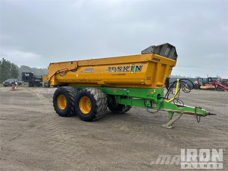 Joskin Trans-KTP 22/50 T/A Off-Road End Dump Trailer Вантажівки / спеціальні
