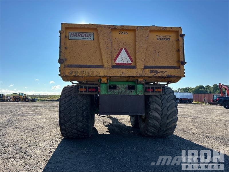 Joskin Trans-KTP 22/50 T/A Off-Road End Dump Trailer Вантажівки / спеціальні