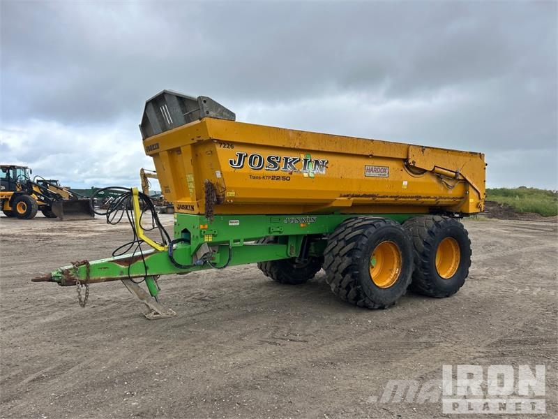 Joskin Trans-KTP 22/50 T/A Off-Road End Dump Trailer Вантажівки / спеціальні