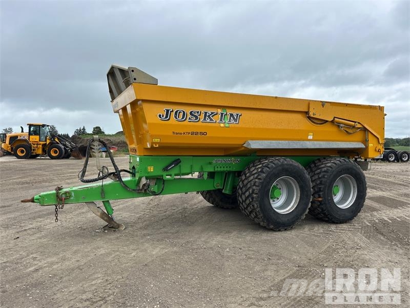 Joskin Trans-KTP 22/50 T/A Off-Road End Dump Trailer Вантажівки / спеціальні