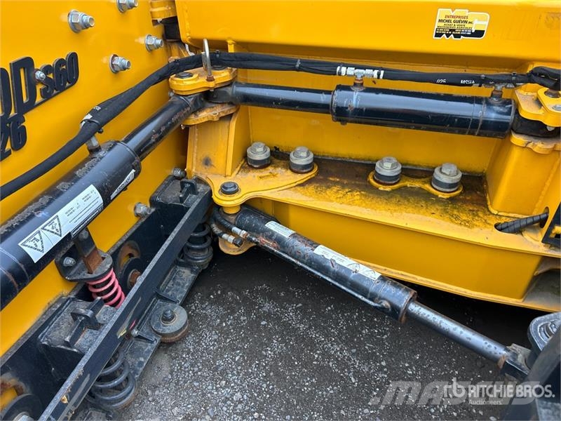  JR ODS60-1026 10 ft Hydraulic Reversing Snow Pushe 제설 블레이드 및 제설기