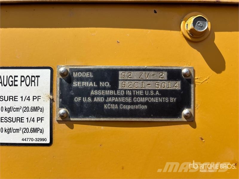 Kawasaki 92ZV-2 Wheel Loader Kolové nakladače