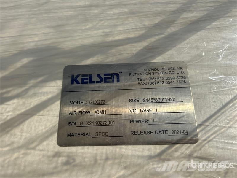 Kelsen Electric Carbon Filtration Unit مكونات أخرى