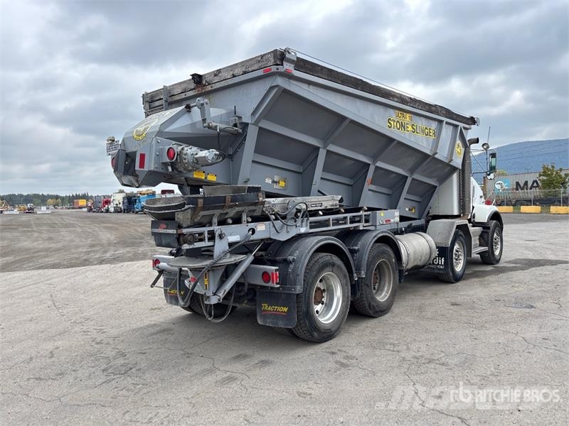 Kenworth Dahms Ultra 18 on Kenworth T800 8x4 Twin-Steer St Stroje na výrobu betonových prefabrikátů