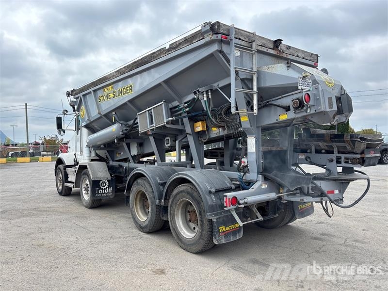 Kenworth Dahms Ultra 18 on Kenworth T800 8x4 Twin-Steer St Stroje na výrobu betonových prefabrikátů