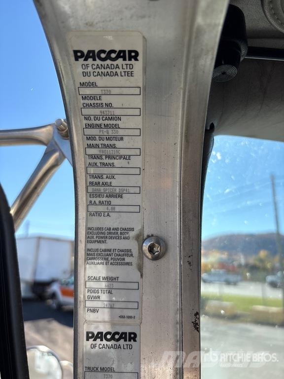 Kenworth T370 Camiones caja cerrada