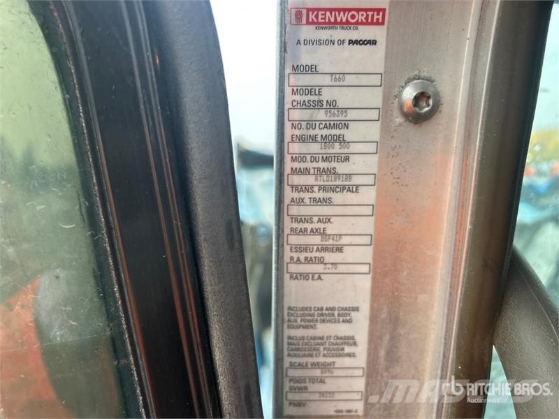 Kenworth T660 Naudoti vilkikai
