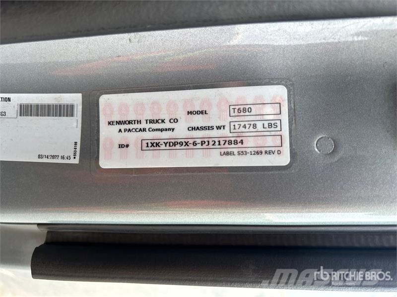 Kenworth T680 Tractor Units