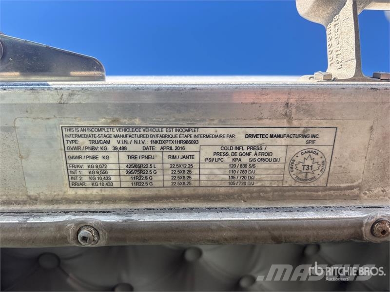 Kenworth T800 Damperli kamyonlar