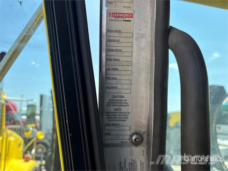 Kenworth T800 Cabine en interieur