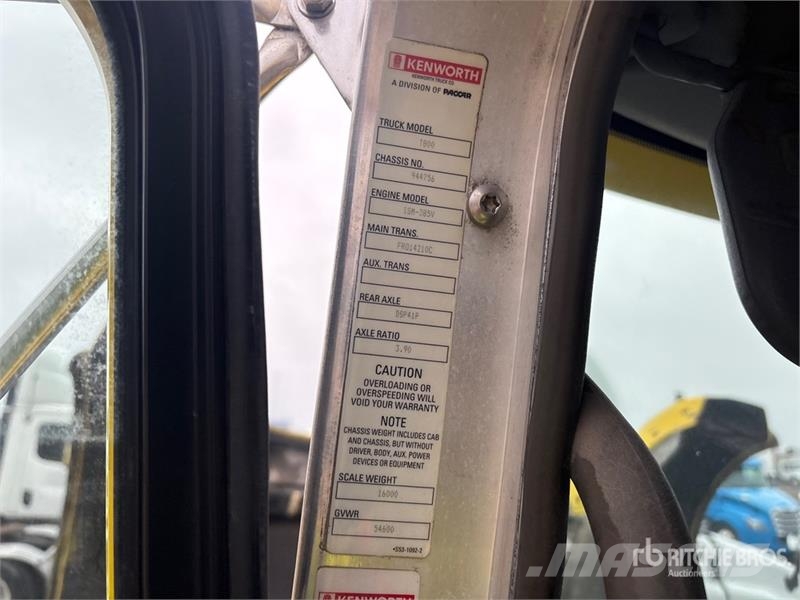 Kenworth T800 Cabine en interieur