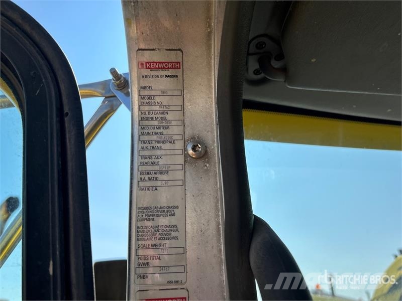 Kenworth T800 Cabine en interieur