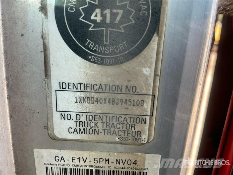 Kenworth T800 Tractor Units