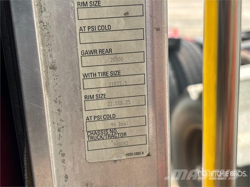 Kenworth T800 Cabine en interieur