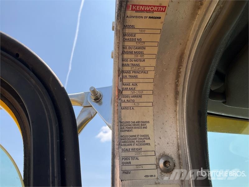 Kenworth T800 Cabine en interieur