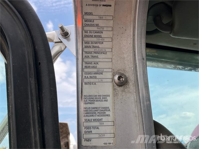 Kenworth T800 Cabins and interior