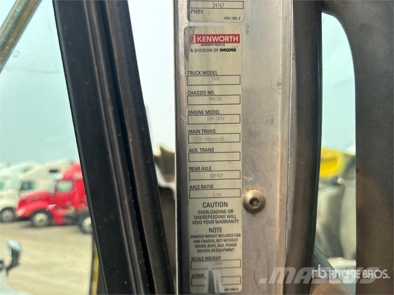 Kenworth T800 Cabine en interieur