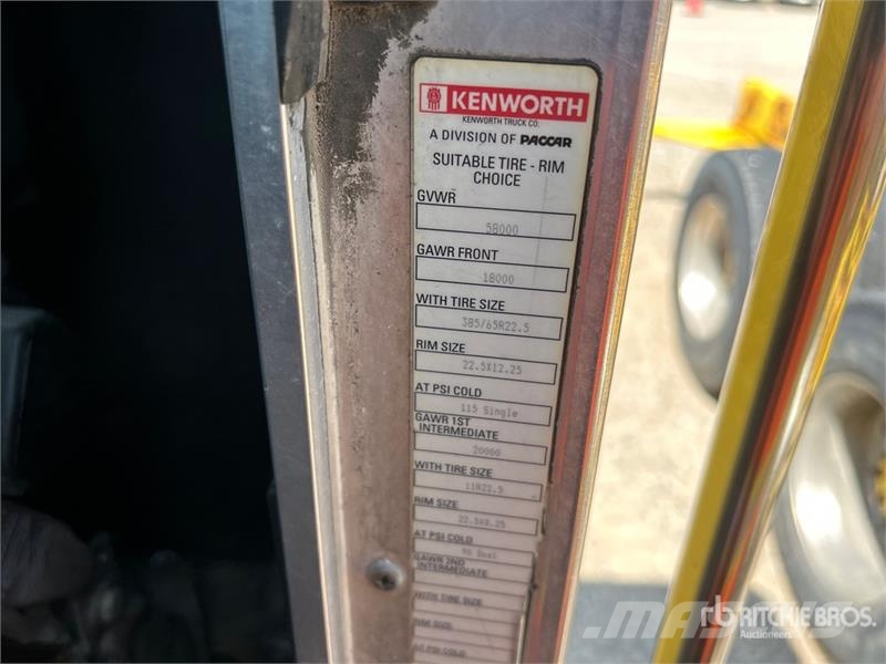 Kenworth T800 Cabine en interieur