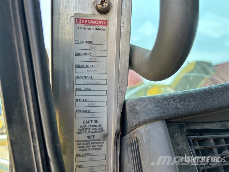 Kenworth T800 Cabine en interieur