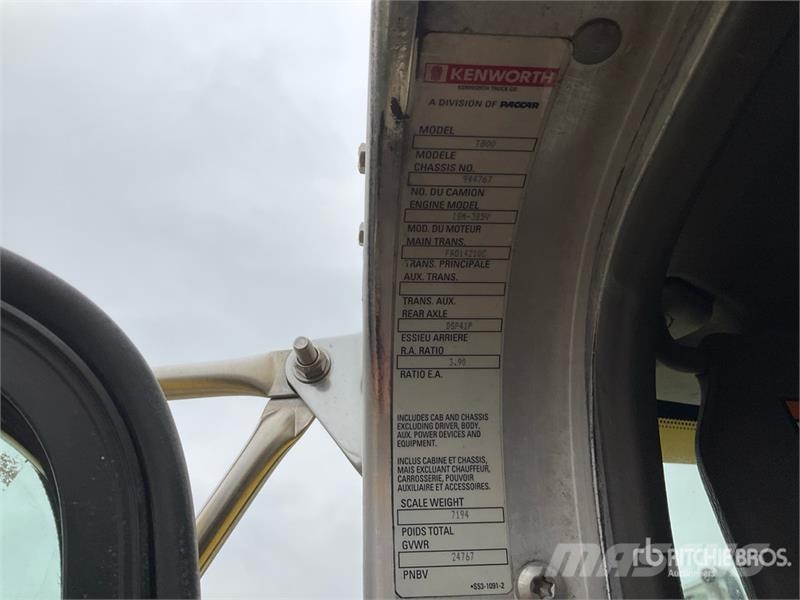 Kenworth T800 Cabine en interieur