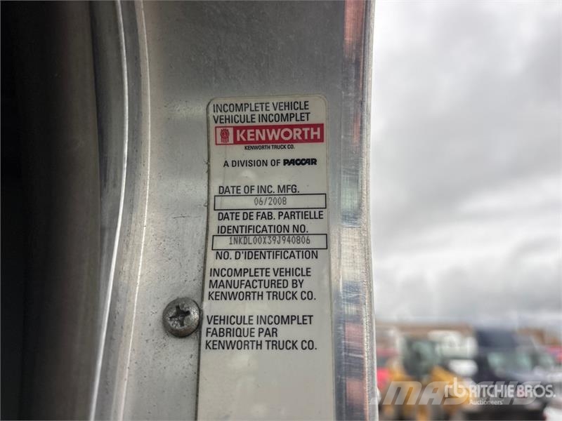 Kenworth T800 6x4 Cab and Chassis Kabine i unutrašnjost