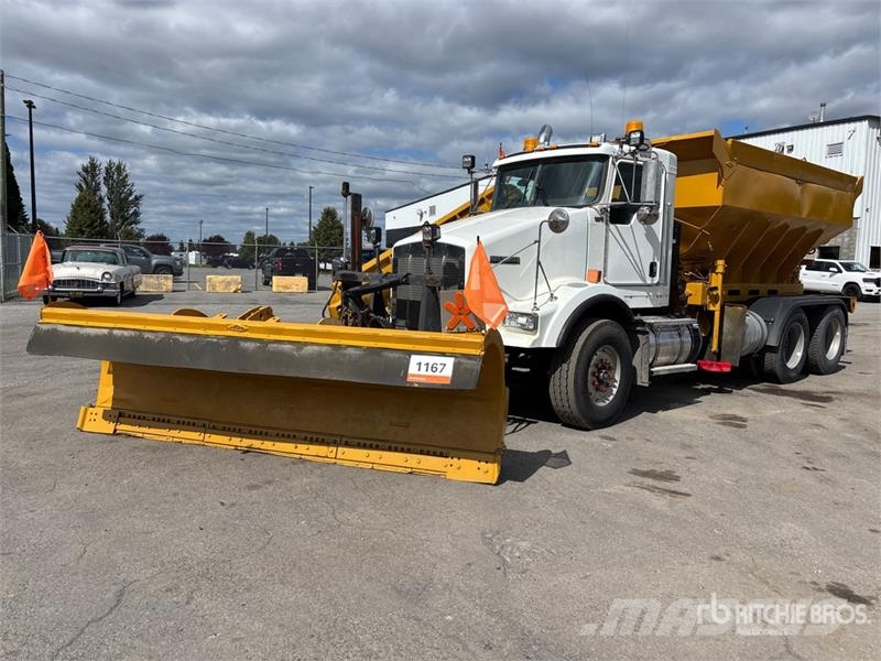 Kenworth T800 6x4 Snow Plow Truck Vehículos - Taller