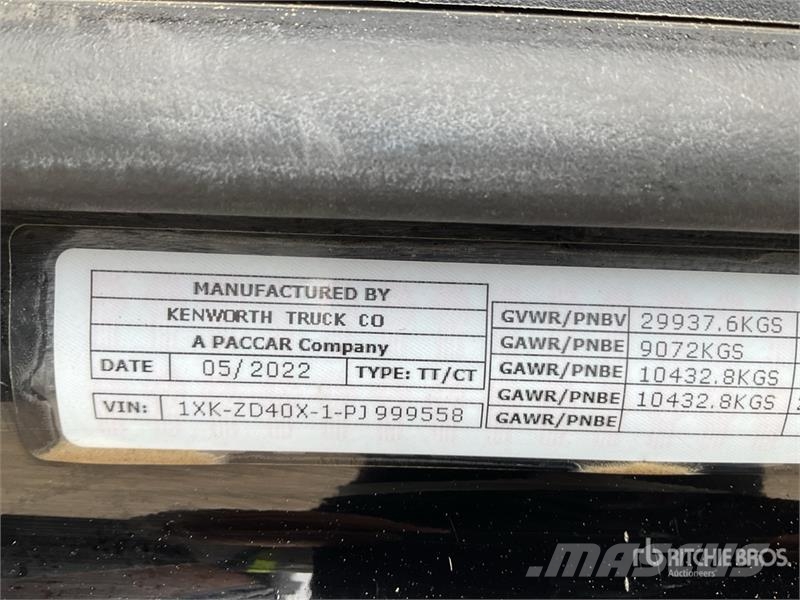 Kenworth T880 Prime Movers
