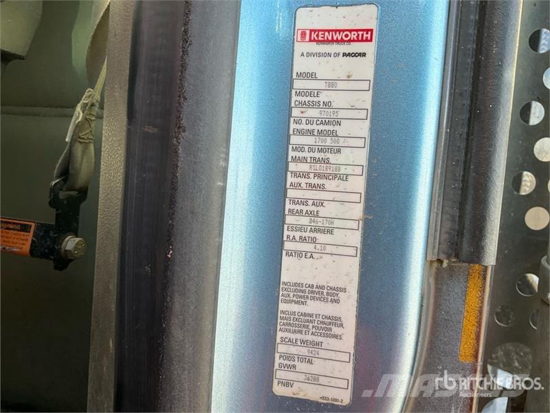 Kenworth T880 Kiper tovornjaki