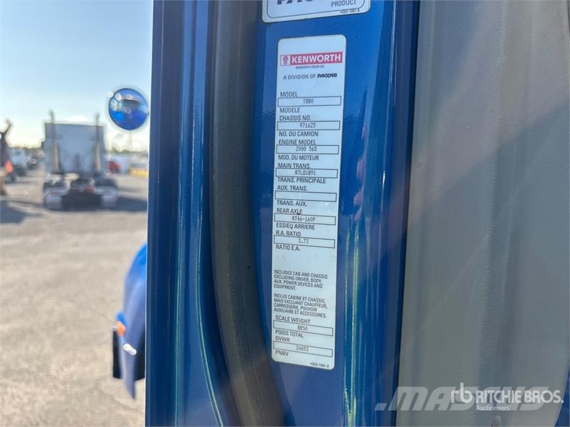 Kenworth T880 Naudoti vilkikai