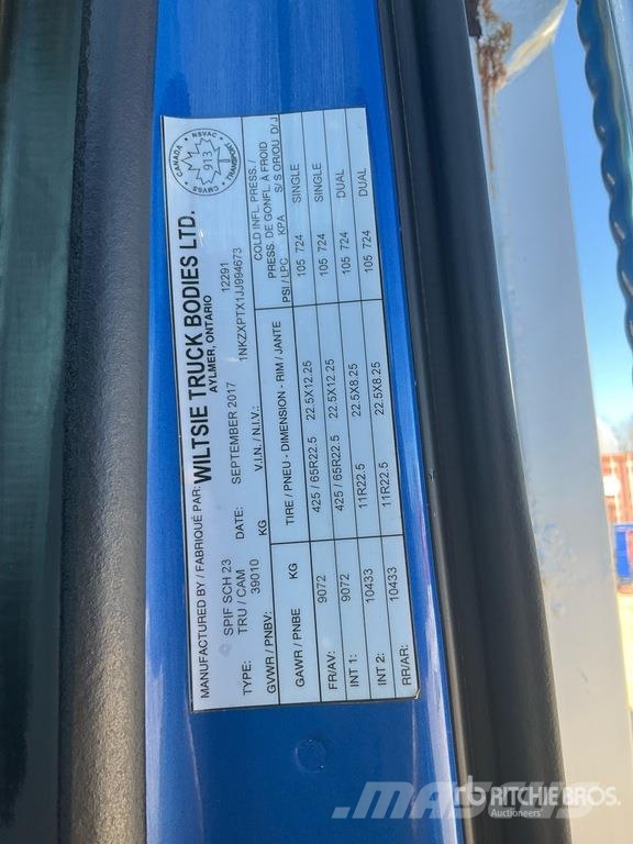 Kenworth T880 Camiones bañeras basculantes o volquetes