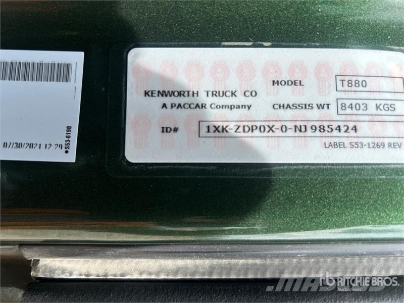 Kenworth T880 Vetopöytäautot