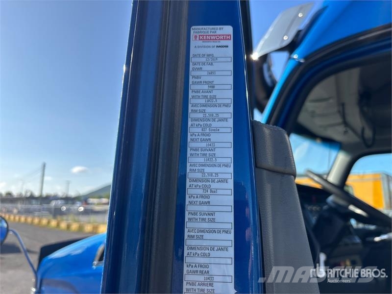 Kenworth T880 Naudoti vilkikai