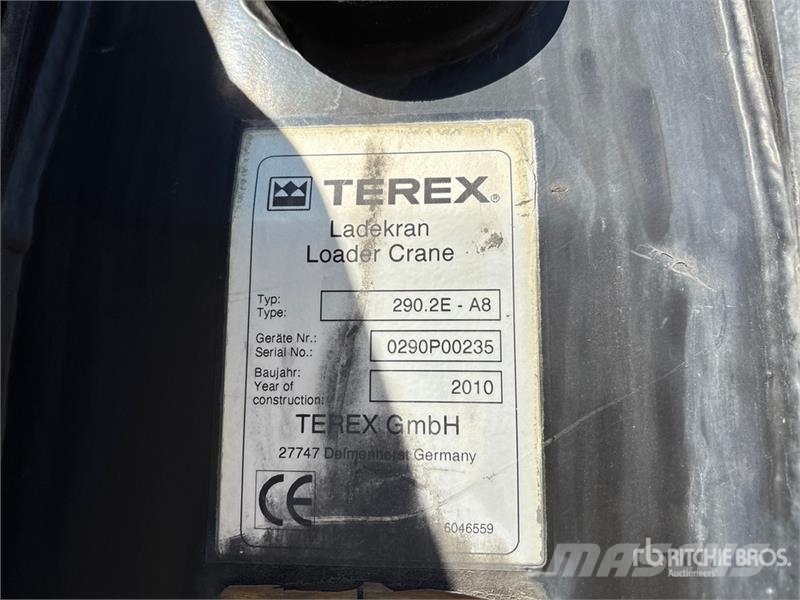 Kenworth Terex 290.2E-A6 4600 kg Knuckle Boom on  Kenworth  Kamioni sa kranom