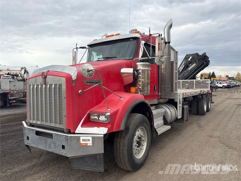 Kenworth Terex Atlas FDS 2902EA8 Knuckle Boom on Kenworth Kranwagen