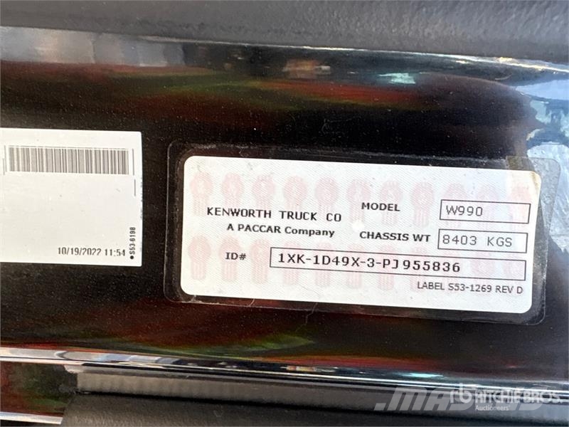 Kenworth W990 6x4 T/A Sleeper Truck Tractor Sattelzugmaschinen