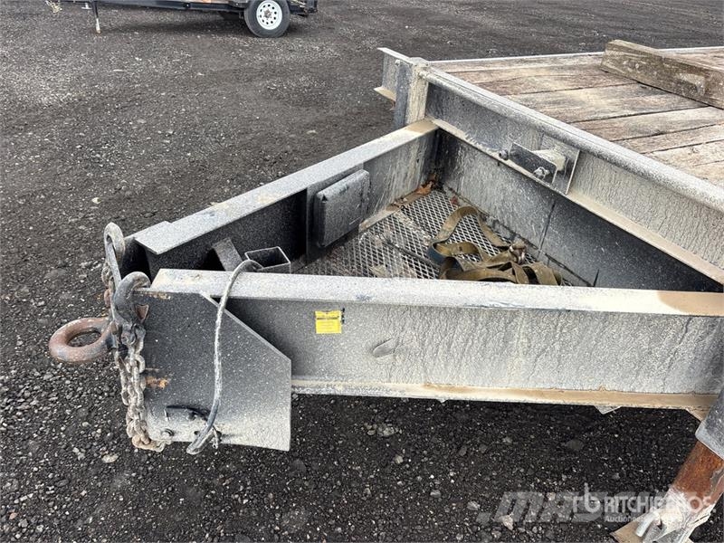 Kiefer 10T 30 ft Tri/A Equipment Trailer Biltransporter henger