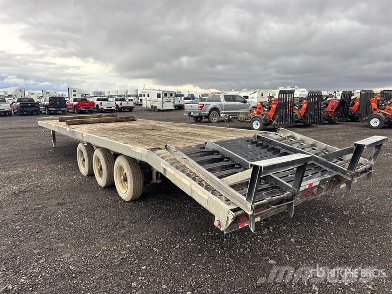 Kiefer 10T 30 ft Tri/A Equipment Trailer Biltransporter henger