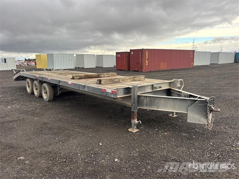 Kiefer 10T 30 ft Tri/A Equipment Trailer Biltransporter henger
