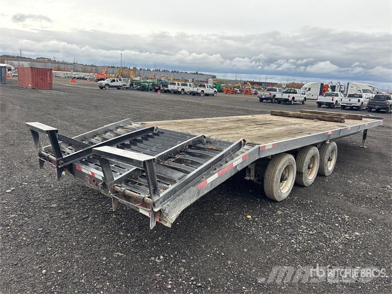 Kiefer 10T 30 ft Tri/A Equipment Trailer Biltransporter henger