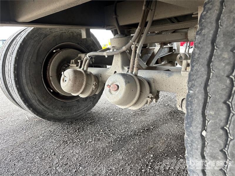 King 27 ft T/A End Dump Trailer Bañera