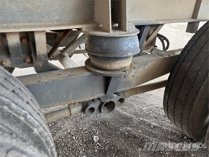 King 27 ft T/A End Dump Trailer Bañera