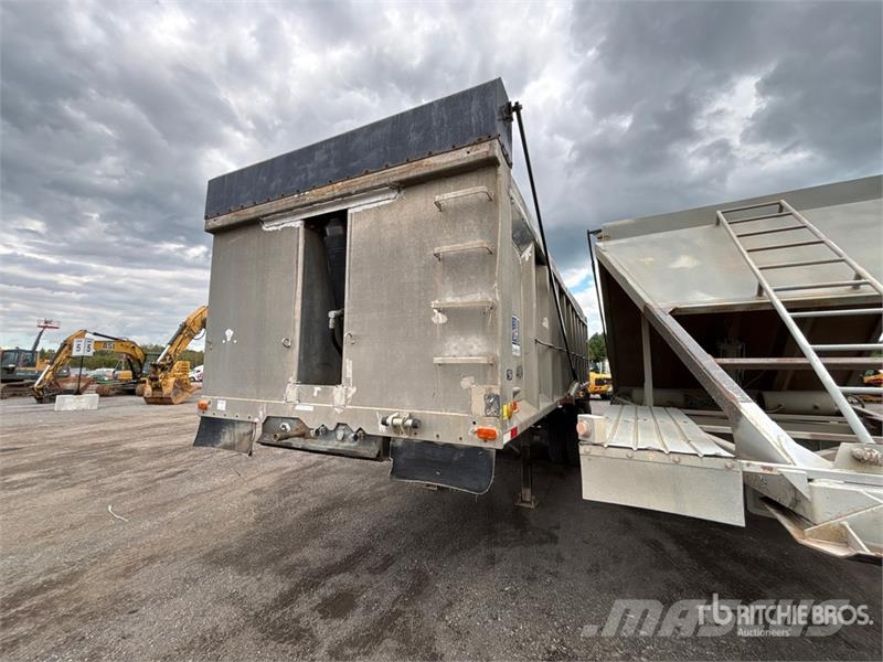 King 27 ft T/A End Dump Trailer Bañera