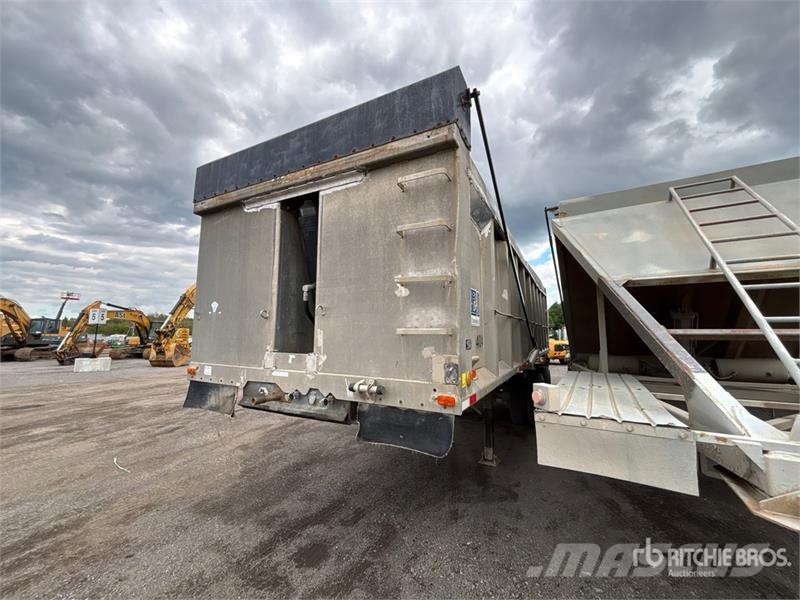 King 27 ft T/A End Dump Trailer Bañera
