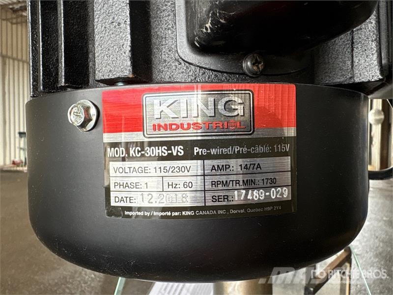 King Industrial KC-30HS-VS Drill Press Ostale komponente za građevinarstvo