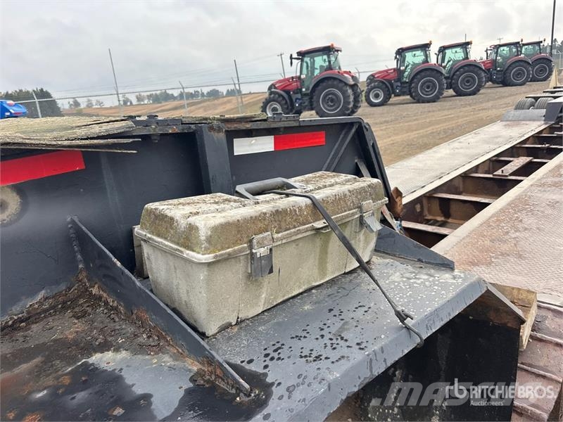 King Tri/A Removable Gooseneck Lowboy Trailer Tieflader
