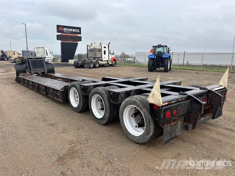 King Tri/A Removable Gooseneck Lowboy Trailer Tieflader