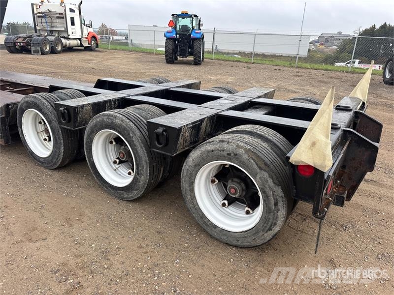 King Tri/A Removable Gooseneck Lowboy Trailer Tieflader