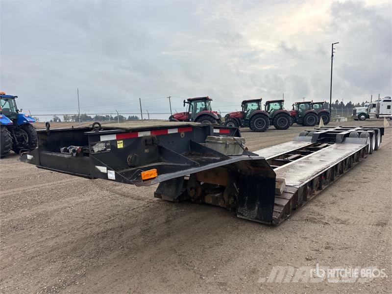 King Tri/A Removable Gooseneck Lowboy Trailer Tieflader